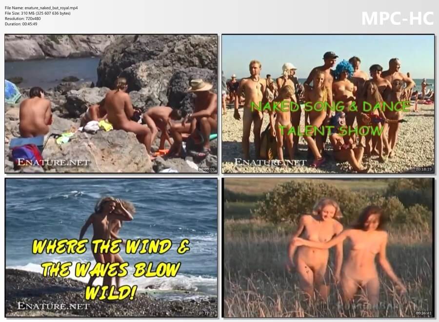 Enature - Naked royal vacation at sea - Naturism encourages you to value inner harmony and peace