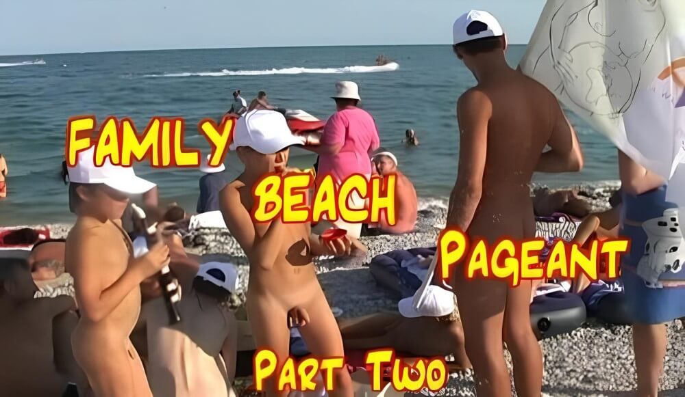 Enature - Family Beach Pageant part two - Lightness and ease as the main traits of naturists
