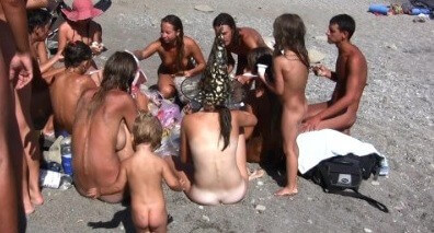 The vast oceanfront 1 Full HD video - Nudists strive for tolerance and respect for others
