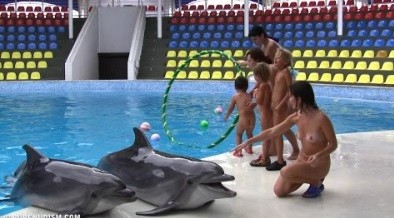 Dolphin Day Delights 1 - The desire to connect with nature and be unclothed