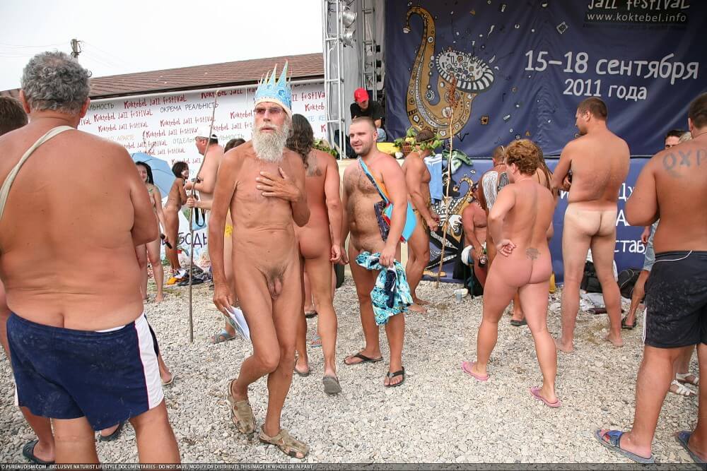 Koktebel Nudism Festival photos - There are many political figures among the movements supporters