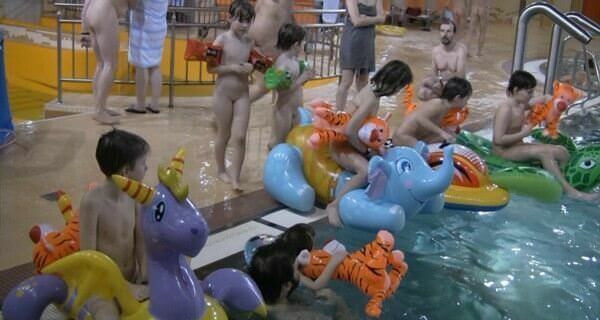 Indoor water runners 1 Full HD video - Naturalness and freedom are the core principles of naturism and nudism