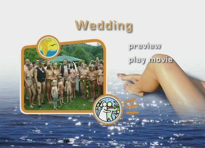 A wedding in a nudist collective - Nature fills naturists and nudists with energy and inspiration