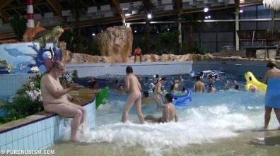 Aqua Extravaganza 4 - People who practice nudism also believe that everyone is equal, regardless of circumstances