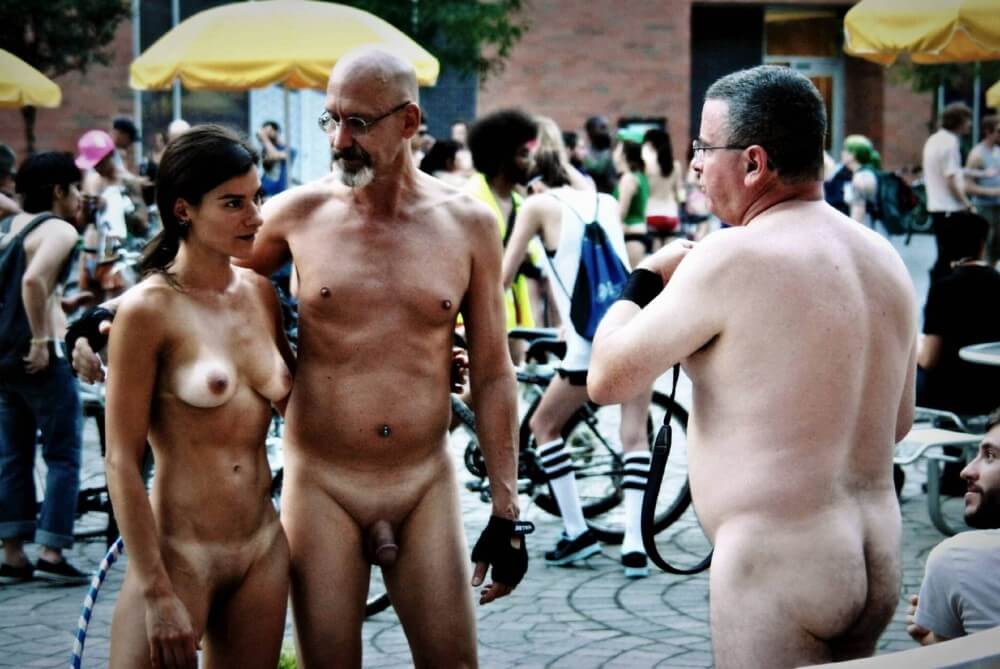 World Naked Bike Ride [WNBR] UK 2011 gallery - Naturism teaches us to accept ourselves and others without embarrassment