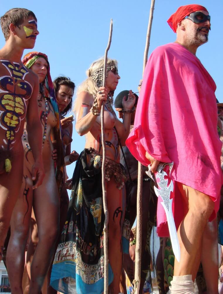 Neptune Day Mountain Top pics - Nudity in naturism is not usually an end in itself