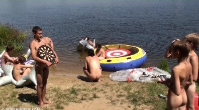 Nude and hot summer day video - Naturism is connected to self-love and love of nature