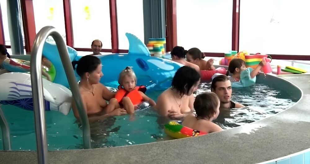 Indoor Swim Exercise - Human nature in its original form