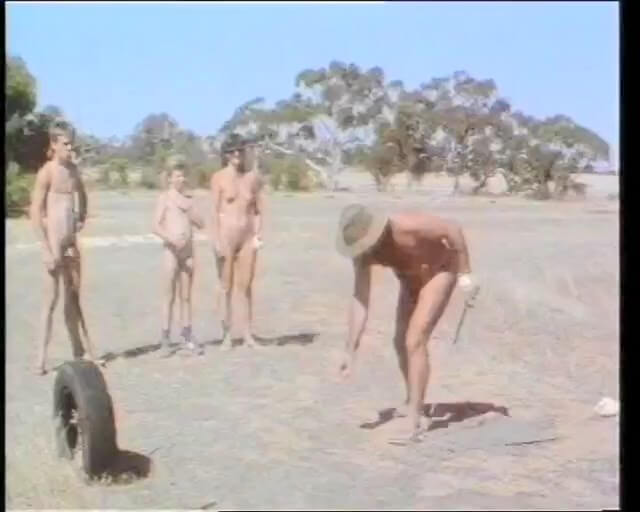 Naturism lifestyle retro - The practice of nudism promotes freedom from fears and insecurities