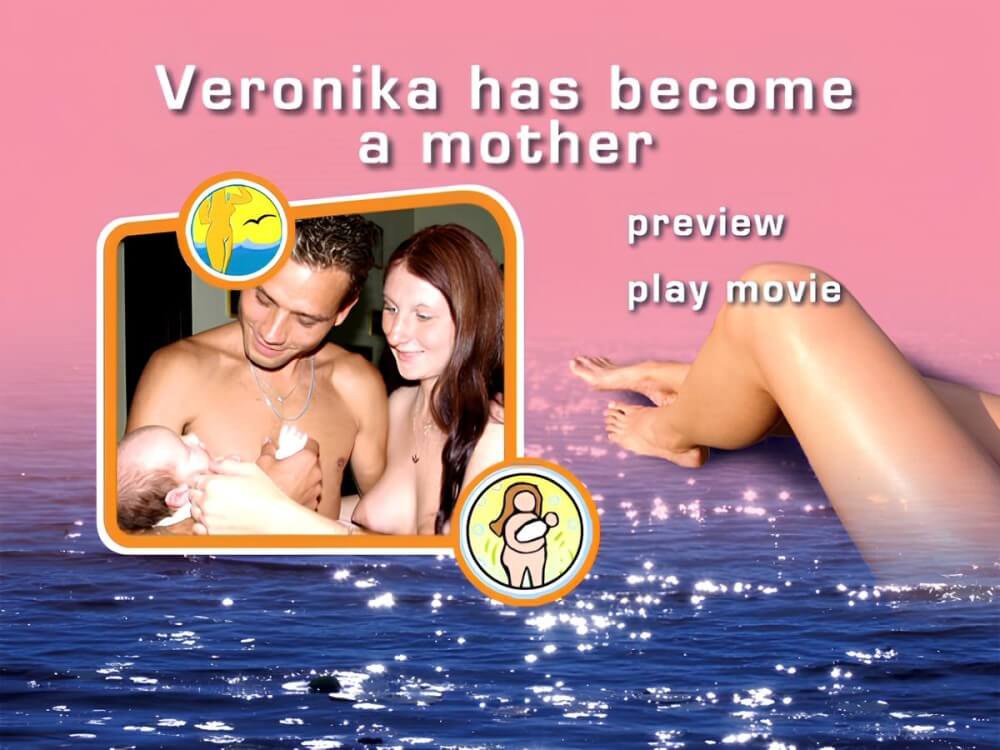 Naturist Freedom: Veronika Has Become a Mother - Ordinary people as naturists