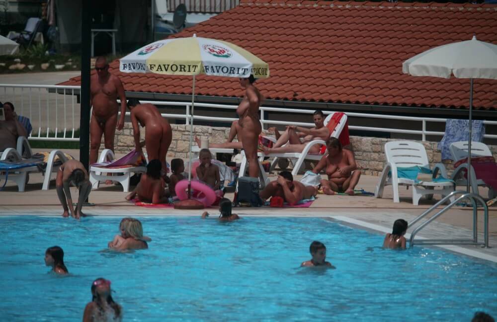 Naturist Pool Observation pics - Respect for one another and for the natural world are key principles of nudism and naturism