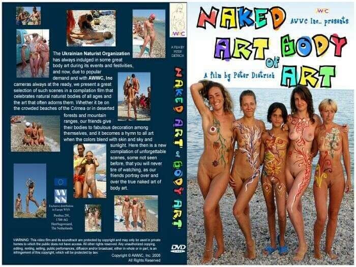 Enature, AWWC – Naked Art Of Body Art - Naturism teaches respect and love for the natural world