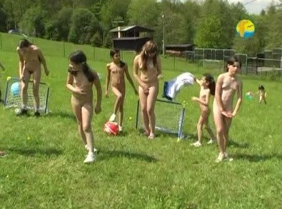 Naturist Freedom: Slide in the Summer - Watching us naked in nature