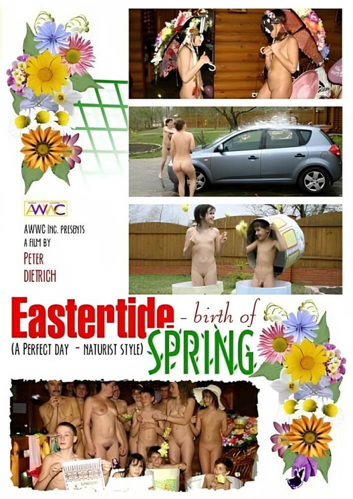 Enature - Eastertide birth of spring, AWWC, Peter Dietrich - Living in harmony and tranquility is the goal of naturists