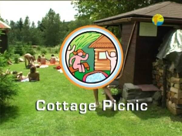 Naturist Freedom: Cottage Picnic DVD - The practices of naturism teach us to appreciate life and harmony with the world around us