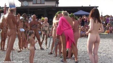 Cool Day At The Beach 4 - Nudists relax beautifully—a sight to behold