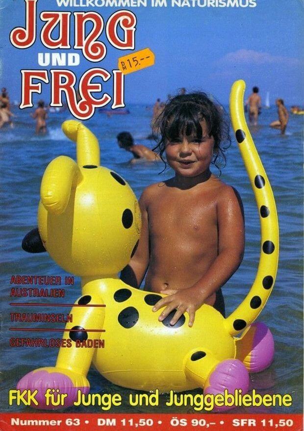 Jung und Frei Nr 63 - Unrestricted freedom is a core value in nudism and naturism