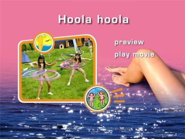 Naturist Freedom: Hoola Hoola origin - Nudists live together in nature and in groups