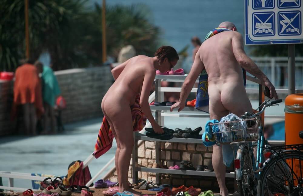 Pool Arrivals and Departures pics - People seek self-development and peace of mind through nudism