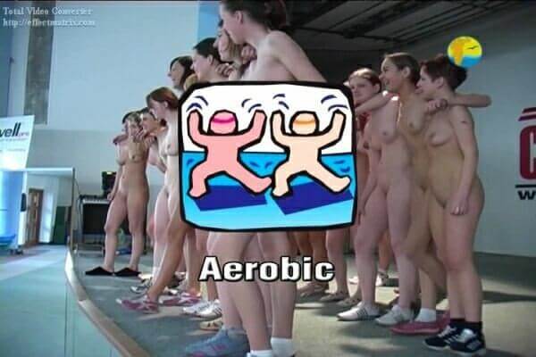 Naturist Freedom: Aerobic - The practice of naturism is a path to inner harmony and peace