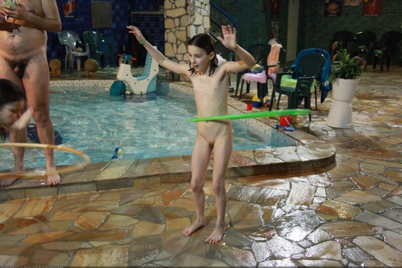 Naturist club games pool photos - We have nothing against nudism per se