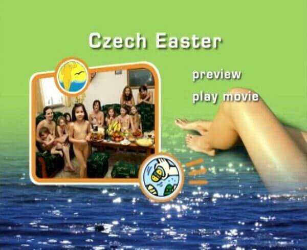 Naturist Freedom: Czech Easter DVD - Melting under the scorching sun, I sunbathe naked