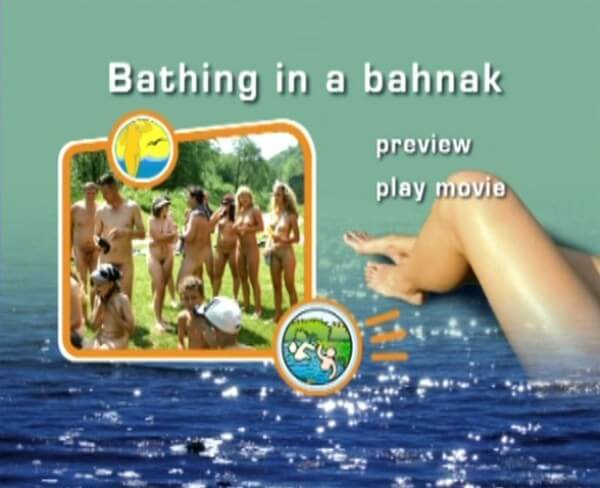 Naturist Freedom: Bathing in a Bahnak - Nudism promotes psychological and physical well-being