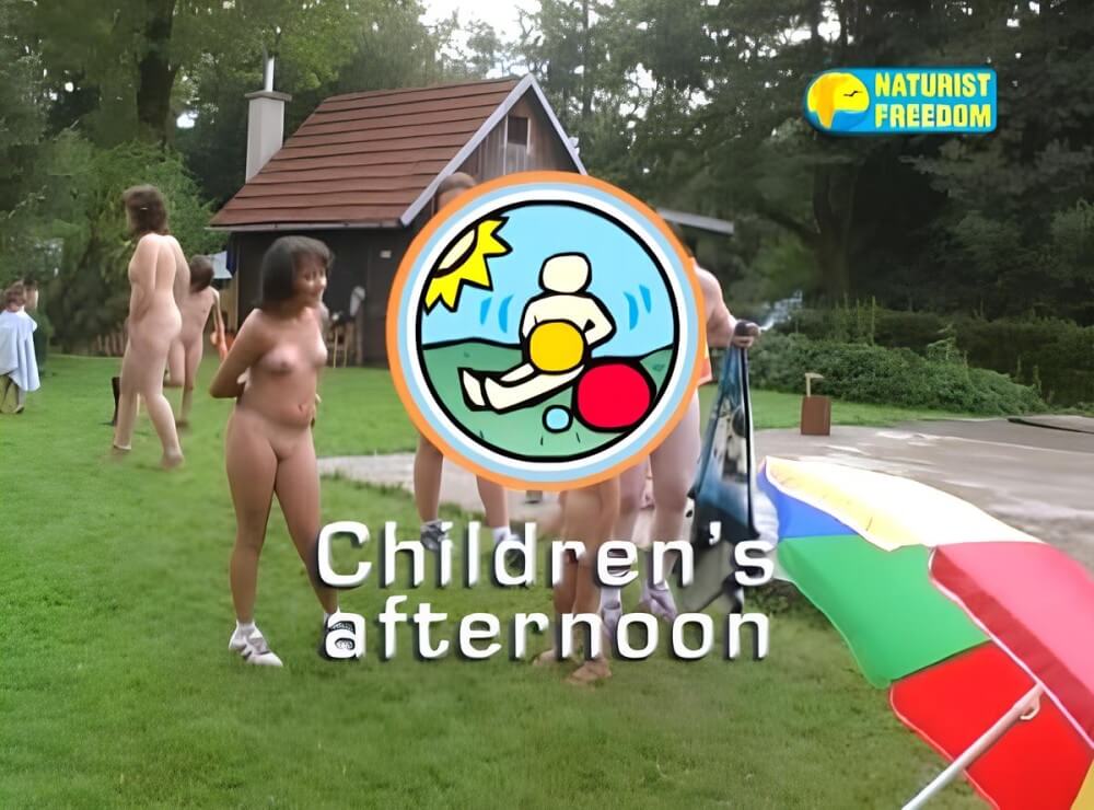 Naturist freedom: Childrens Afternoon - A slight inclination toward nudism