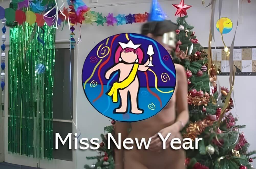 Naturist Freedom: Miss New Year - Nudism fosters trust if you are sincere
