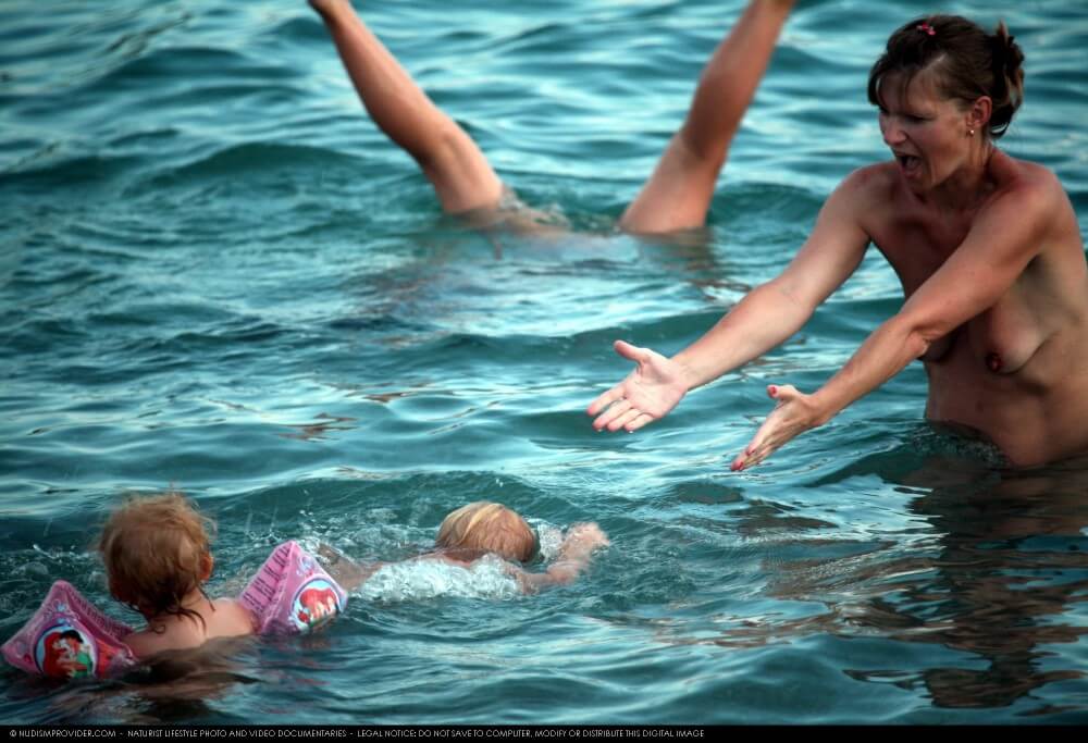 Water Locations Photo Set 6 - These movements promote an open attitude toward nudity without sexual connotations