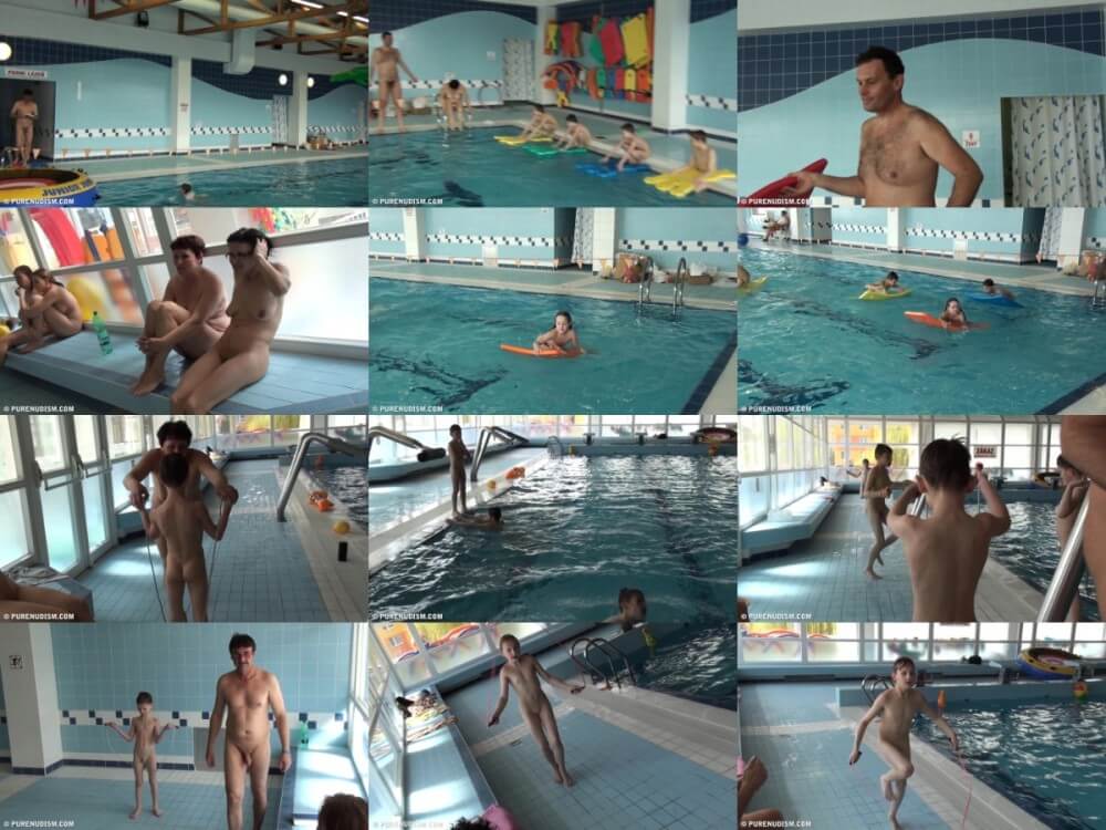 Poolside activities 2 Full HD - True nudism began here
