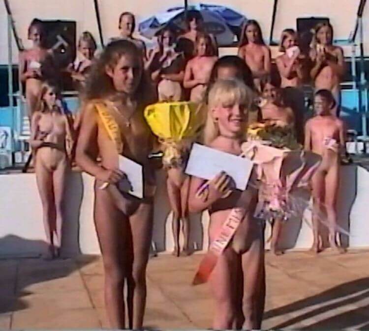 Poolside Pageant Classics Full HD video - Naturism teaches respect for nature