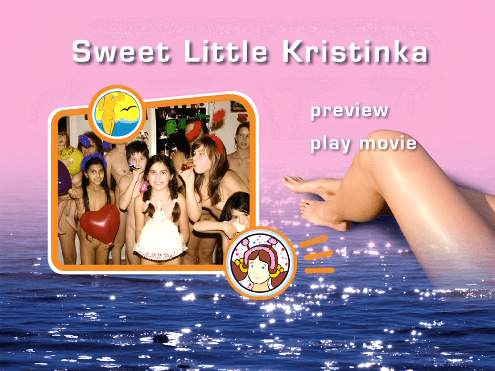 Naturist Freedom: Sweet Little Kristinka  DVD - Advocates of naturism and nudism live in harmony with nature